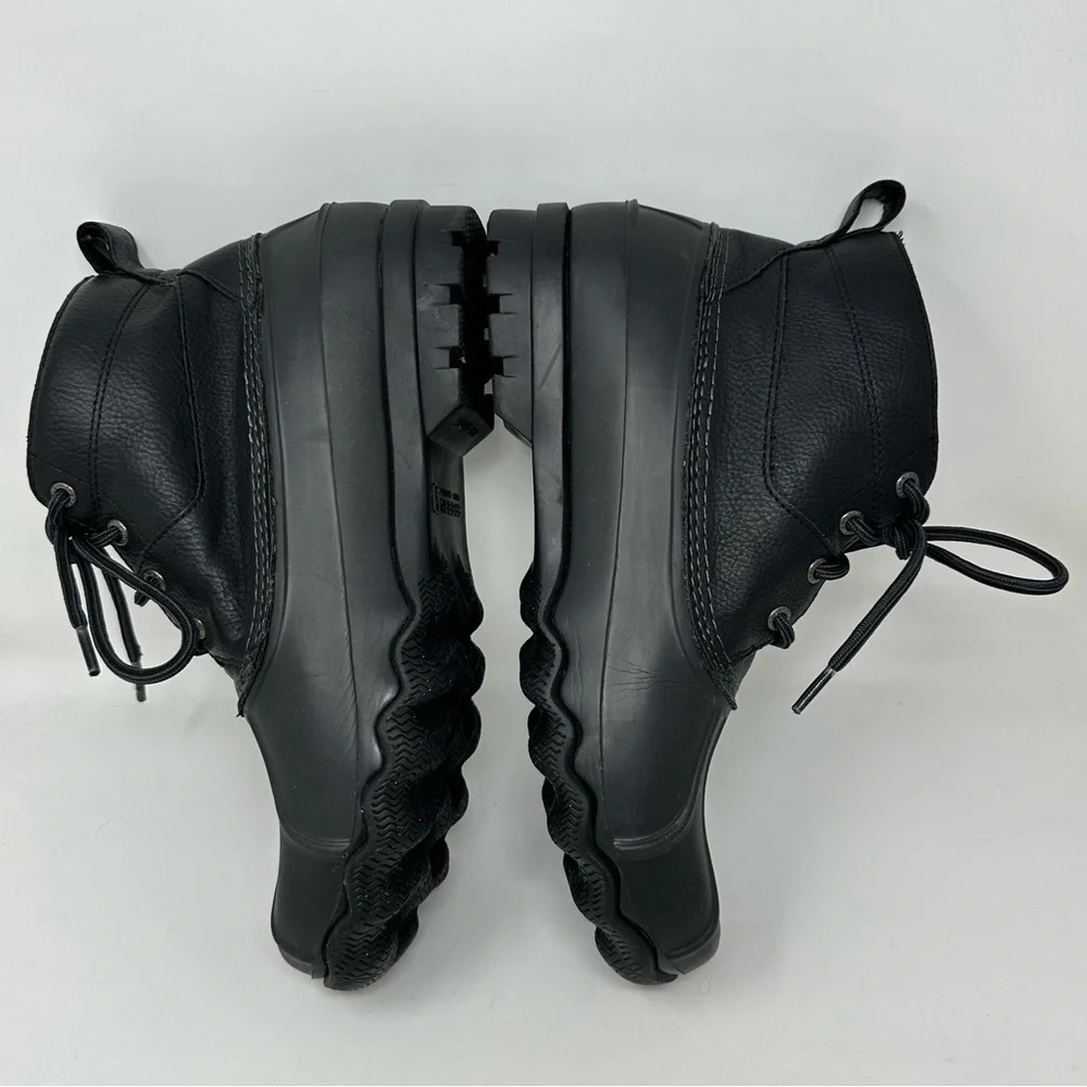 Sperry Mens Brewster Low Duck Casual Boots Ankle - Black Size 8